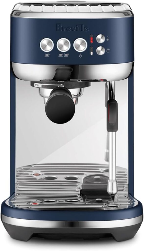 Breville Bambino Plus Espresso Machine BES500DBL, Damson Blue