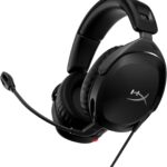 HyperX Cloud Stinger 2 – Gaming Headset, DTS Headphone:X Spatial Audio, Lightweight Over-Ear Headset with mic, Swivel-to-Mute Function, 50mm Drivers, PC Compatible, Black