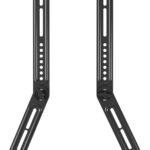 Universal Sound Bar Mounts Fits Most 23 to 65 Inch TVs Soundbar TV Mount Bracket Above or Under TV, up to 22 lbs SBR302