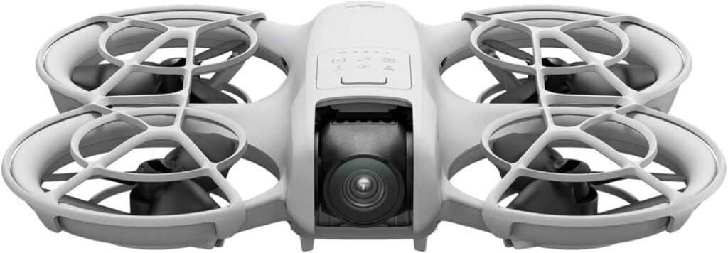 DJI Neo, Mini Drone with 4K UHD Camera for Adults, 135g Self Flying Drone that Follows You, Palm Takeoff, Subject Tracking, QuickShots, Stabilized Video, Built-In Propeller Guard (Controller-Free)