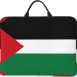 Flag of the State of Palestine Printed Laptop Sleeve – (16.5 x 12.2 inches) Shockproof Portable Laptop Sleeve