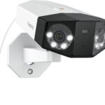 REOLINK Duo 3 PoE 16MP UHD Dual-Lens PoE Security Camera with 180° Panoramic View, Motion Track, F1.6 Color Night Vision, Person/Vehicle/Animal Detection, 2 Way Talk, Supports 24/7 Recording