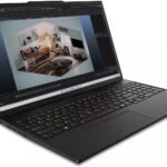 Lenovo ThinkPad P16s Gen 3 Intel Core Ultra 7 155H, 16C, 16″ WQUXGA (3840 x 2400), OLED Non-Touch, 32GB RAM DDR5, 1 TB SSD, NVIDIA RTX 500 Ada Backlit KYB, Fingerprint Reader, Windows 11 Pro