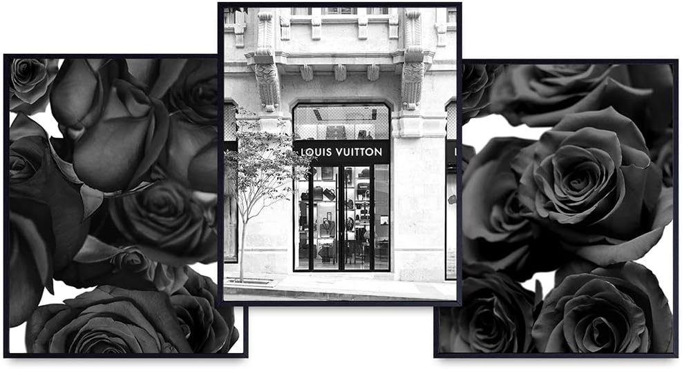 Poster Pictures of Fashion Wall Decor Wall Art – Glam Designer Decor – Glamour Haute couture Fashion designer Art – Luxury Gift for Women – Girls Bedroom, Living room decoration