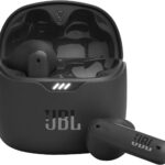 JBL Tune Flex – True Wireless Noise Cancelling Earbuds (Black), Small
