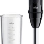 Braun MQ50001M Vario Hand Blender – 21-Speed Handheld Immersion Blender with PowerBell VPlus, TurboBoost & EasyClick Systems, Stainless Steel Blades, SplashControl, 500W, Hand Blenders for Smoothies