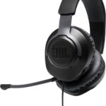 JBL Quantum 100 – Wired Over-Ear Gaming Headphones – Black, Large