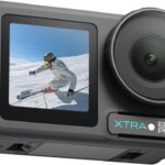 Xtra Pro Action Camera, 4K Vlogging Camera with 1/1.3” Sensor, 65ft Waterproof, Night View & Stabilization for Cycling, Diving, Sports Shooting
