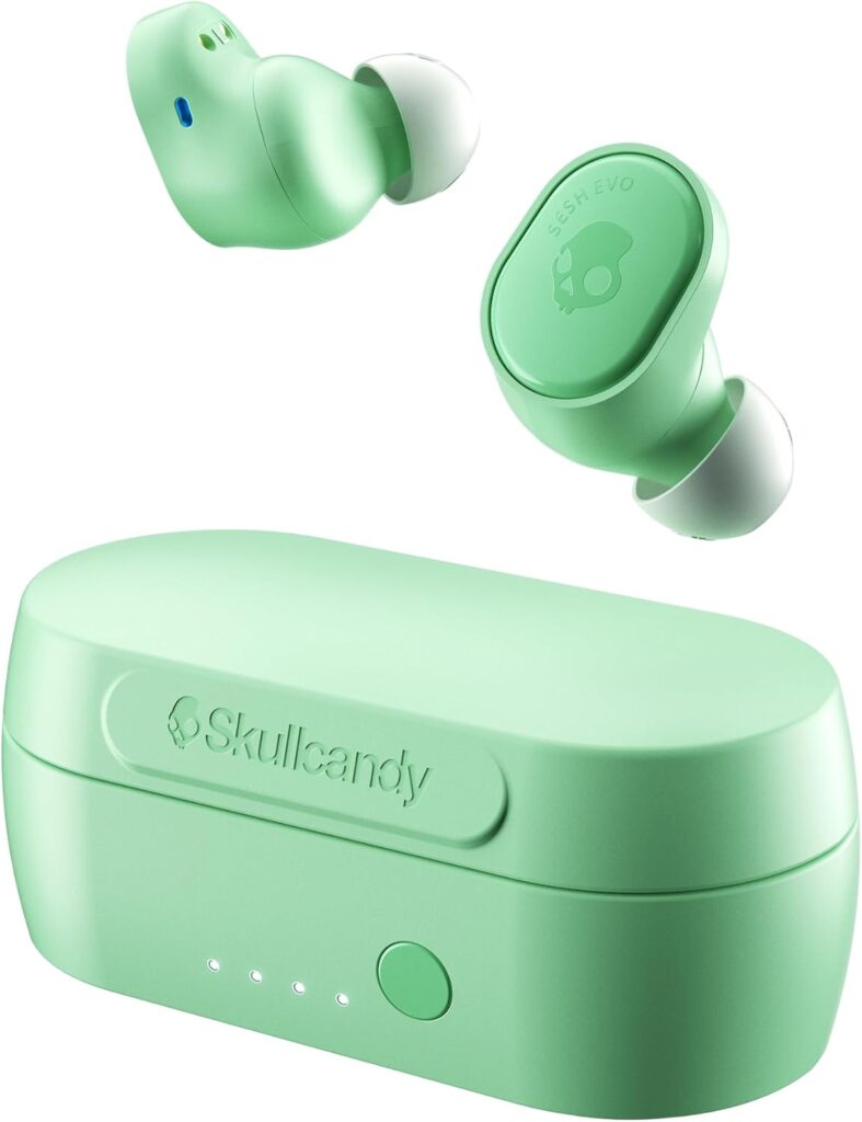 Skullcandy Sesh Evo in-Ear Wireless Earbuds – Mint