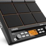LEKATO Percussion Sample Pad, Electric Drum Pad with 9 Velocity-Sensitive Drum Pad, 592+ Sounds, Electronic Drum Set Pad Multipad with MIDI out, USB MIDI, AUX, Looper, Metronome, Trigger inputs