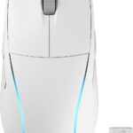 Corsair M75 Wireless RGB Lightweight FPS Gaming Mouse – 26,000 DPI – Swappable Side Buttons – iCUE Compatible – PC – White