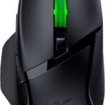 Razer Basilisk V3 X HyperSpeed Customizable Wireless Gaming Mouse: Mechanical Switches Gen-2-5G Advanced 18K Optical Sensor – Chroma RGB 9 Programmable Controls 535 Hr Battery Classic Black