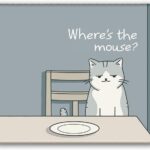 Non-Slip Mouse Pad Gaming Mouse Pad Small Mousepad for Computer, Laptop, Gamer, Cat Pattern, 8×10 inch