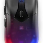 Lenovo Legion M410 Wireless RGB Gaming Mouse – 6 Button Palm Grip Mouse with 16,000 DPI, 53 Hour Rechargeable Battery, 2-Zone RGB Lighting, NVIDIA Reflex Compatible