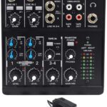 Mackie 402VLZ4, 4-channel Ultra Compact Mixer with High Quality Onyx Preamps