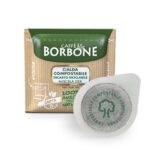 Caffè Borbone Espresso Paper Pods, Green Blend, Decaffeinated, Medium Roast ESE Pods, Authentic Italian Espresso – 50 Count
