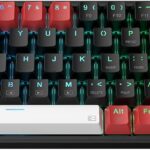 Redragon K628 PRO 75% 3-Mode Wireless RGB Gaming Keyboard, 78 Keys Hot-Swappable Compact Mechanical Keyboard w/Hot-Swap Free-Mod PCB Socket, Dedicated Arrow Keys & Numpad, Red Switch