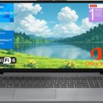 Lenovo IdeaPad 1 Home Laptop, 15.6″ FHD Display, Intel Celeron Dual Core Processor, 12GB RAM, 384GB Storage(128GB eMMC + 256GB PCIe), 1 Yr Office 365, Wi-Fi 6, W11H, Additional 1 Yr ADP
