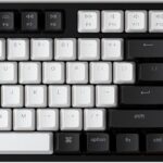 Keychron C2 Full Size Wired Mechanical Keyboard for Mac, Hot-swappable, Gateron G Pro Brown Switch, White Backlight, 104 Keys ABS keycaps Gaming Keyboard for Windows,Type-C Braid Cable