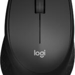 Logitech M330 SILENT Wireless Mouse, 2.4GHz with USB Receiver, Optical Tracking, Quiet & Lightweight, Long Battery Life, for PC, Mac, Laptop, Chromebook – Black