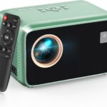 【Electric Focus】4K Projector with WiFi and Bluetooth, TMY Portable Projector with Zoom Function, Movie Projector for Phone/TV Stick/HDMI/USB/Laptop/DVD/PS5, Mini Projector for Bedroom or Outdoor