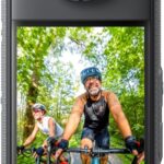 Insta360 X3-360 Action Camera with 5.7K 360 Active HDR Video, 4K Single-Lens Camera, Waterproof, FlowState Stabilization, 2.29″ Touchscreen, AI Editing, for Motorcycle, Wintersports and Vlogging