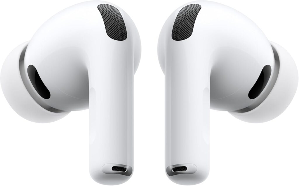 Apple AirPods Pro 3 Wireless Earbuds, Active Noise Cancellation, Live Translation, Heart Rate Sensing, Hearing Aid Feature, Bluetooth Headphones, Spatial Audio, High-Fidelity Sound, USB-C Charging