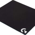 Logitech G640 Cloth Gaming Mouse Pad, Moderate surface friction, Consistent surface texture, Stable, Rollable – Black