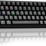 AULA WIN68 HE Mechanical Gaming Keyboard 60%, Hall Effect Magnetic Switch, Fast Trigger Mode Adjustable Actuation, 8000Hz Polling Rate, RGB Backlit, Wired Black Keyboard for Laptop/PC Gamer
