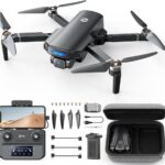 Holy Stone GPS Drone with 4K UHD Camera for Adults Beginner; HS360S 249g Foldable FPV RC Quadcopter with 10000 Feet Control Range, Brushless Motor, Follow Me, Smart Return Home, 5G Transmission