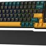 RK ROYAL KLUDGE RK96 RGB Limited Ed, 90% 96 Keys Wireless 3-Mode BT5.0/2.4G/USB-C Hot Swappable Mechanical Keyboard w/Wrist Rest, Volume Control, Software, Massive Battery, RK Viridian Switch