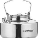 Fire-Maple Antarcti Portable 1 Liter Lightweight Stainless Steel Camping Kettle | Durable and Portable Camp Tea Pot | Ideal for Bushcraft and Outdoor Campfire Use