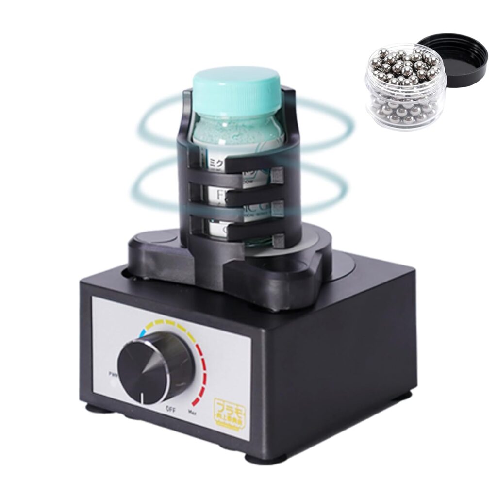 2400RPM Vortex Mixer Model Paint Shaker Mix Up to 100ML Adjustable Speed for Hobby Acrylic Paints,Nail Polish,Pigment,Eyelash Glue Adhesives,Testing Tubes