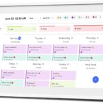 Mezed 15.6″ Smart Digital Calendar, Meal Schedule, Duty Chart, HD Smart Touch Screen Home Interactive Electron Calender – Built-in Digital Photo Frame Function, Wall-Mountable (white, 15.6)