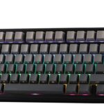 EPOMAKER X Aula F75 MAX Wireless Mechanical Keyboard with TFT Screen and Knob, Gasket Gaming Keyboard in 75% Layout, Hot Swappable, RGB Backlight, for PC/Mac/Linux (Black Gradient)