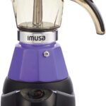 Imusa 3 or 2cup Electric Espresso Maker, Purple