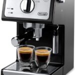 De’Longhi A-3220-RMB Espresso Cappuccino Maker Manual Frother, 9.6 x 7.2 x 11.9, Black