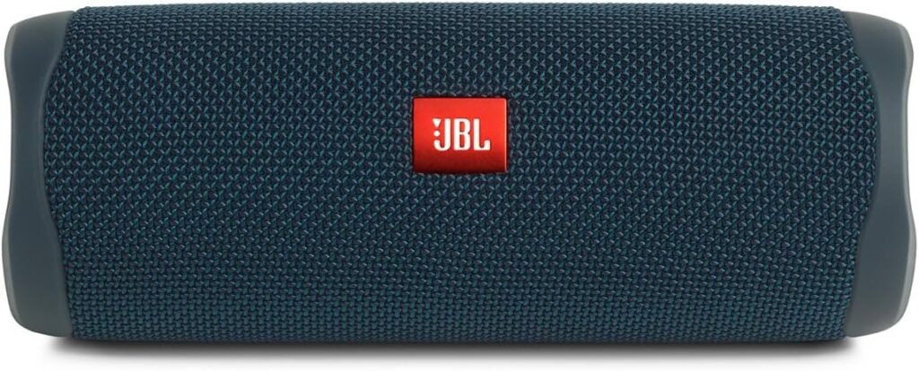 JBL FLIP 5, Waterproof Portable Bluetooth Speaker, Blue, 3.6 x 3.6 x 8.5