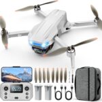 Drones with Camera for Adults 4K, GPS Auto Return, Waypoint Flight, Orbit Fly, GPS Follow, Gesture Control, Foldable Drone with Brushless Motor, 249g Light, 48 Mins Flight Time with 2 Batteries