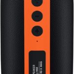 Bluetooth Speaker,MusiBaby Speakers Bluetooth Wireless,Waterproof,Outdoor,Portable Speaker with Stereo Sound,Booming Bass,Dual Pairing,Bluetooth 5.3,24H Play,Speaker for Home,Party,Travel,Gifts-Orange