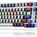 x Aula F99 Wireless Gaming Keyboard, Bluetooth Mechanical Keyboard Hot Swappable Custom Creamy Computer Keyboards, RGB Backlit, Tri-Mode BT5.0/2.4GHz/USB-C, Gasket Structure, Pre-lubed Linear Switches