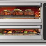 PowerXL SmartSynx Dual Door Oven, 8 Quick-Touch Cooking Presets including Air Fry, Toast, Bake, Broil, Reheat and More, Cook 2 Different Foods at the Same Time, Large Capacity & Adjustable Temperature