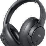 Active Noise Cancelling Headphones, Wireless Over Ear Bluetooth Headphones with Microphone, Transparency Mode, 70H Playtime, Hi-Res Audio, Deep Bass, Bluetooth 5.3, Lightweight Design,Black