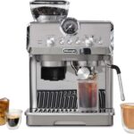 De’Longhi La Specialista Arte Evo Espresso Machine – Compact Cold Brew Coffee Maker with Grinder, Milk Steam Wand/Frother & Tamping Tools – Home Barista Kit for Lattes, Cappuccinos, Iced Coffee