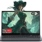 2025 Laptop with AMD Ryzen7(Up to 4.3GHZ,8C/16T),AMD Radeon Graphics,16GB DDR4 RAM 512GB SSD,WiFi 6,15.6 inch IPS Display,4800mAh Battery,Type-C,Micro SD,Webcam,Windows 11 Slim Laptop Computers
