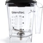 Blendtec Mini WildSide (46 oz), Five Sided, Personalized Blender Jar Vented Latching Lid, BPA-free, Clear