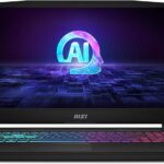 MSI Katana A15 AI 15.6” 144Hz FHD Gaming Laptop: Ryzen 7-8845HS, NVIDIA Geforce RTX 4060, 32GB DDR5, 1TB NVMe SSD, Cooler Boost 5, Win 11: Black B8VF-448US