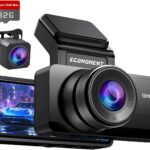 Dash Cam Front and Rear, 2.5K+1080P Dual Dash Camera for Cars, Ecomoment Car Camer with 3.16″ IPS Screen, 170° Wide Angle, Night Vision, G-Sensor, 24H Parking Monitor, 32GB SD Card Included, S70