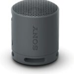 Sony SRS-XB100 Wireless Bluetooth Portable Lightweight Super-Compact Travel Speaker, Durable IP67 Waterproof & Dustproof Shower Speaker, 16 Hour Battery, Versatile Strap, & Hands-free Calling, Black