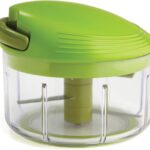 Kuhn Rikon Pull Chop Chopper/Manual Food Processor with Cord Mechanism, Green, 2-Cup